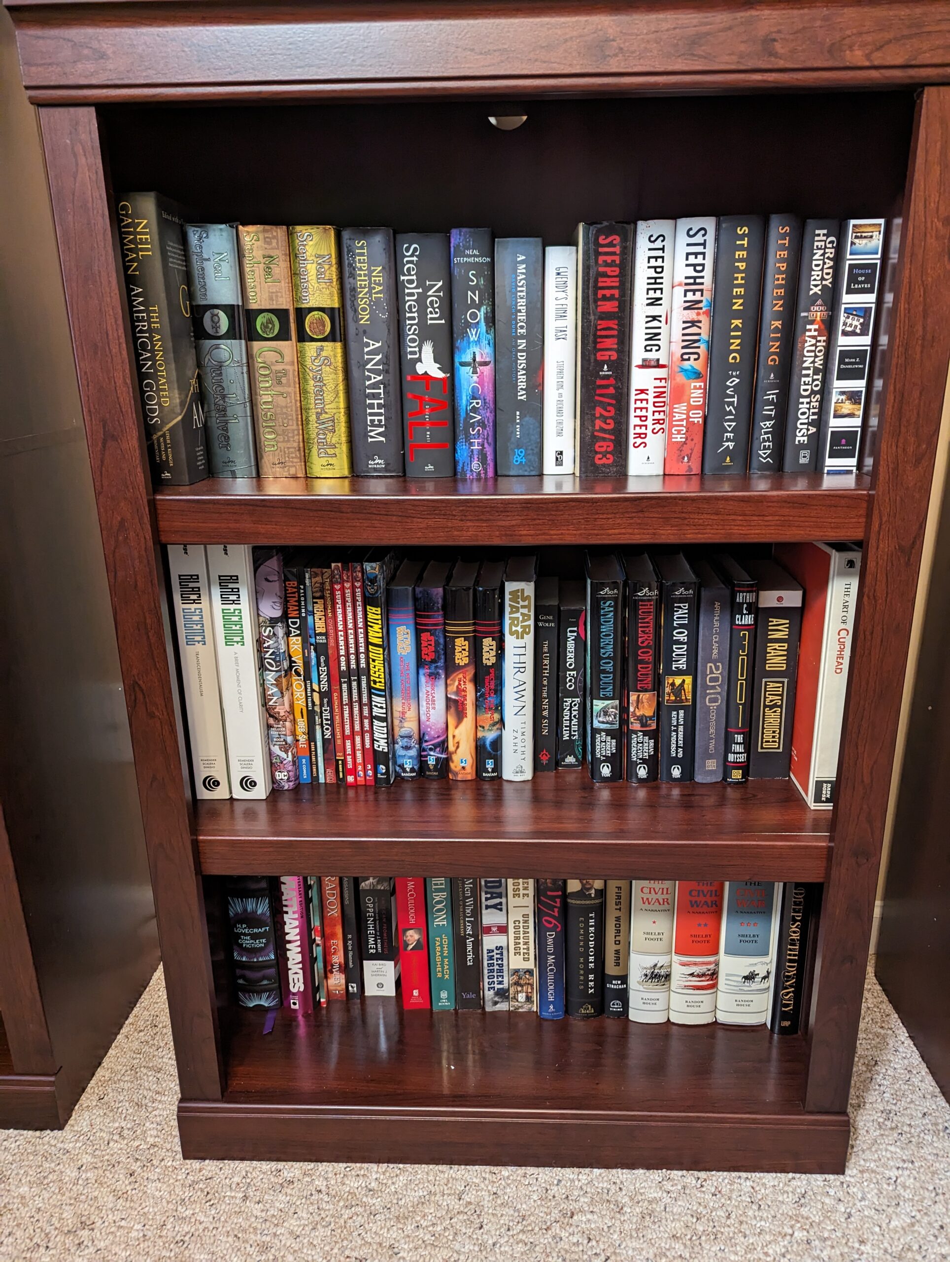 To Be Read Shelf